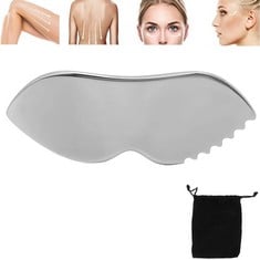 44 X GUA SHA TOOL,GUA SHA STAINLESS STEEL,GUA SHA TOOL,GUA SHA STONE,GUA SHA MYOFASCIAL MASSAGE BOARD,GUASHA TOOL FACE,SCRAPING MASSAGE TOOL FOR FACE,EYES,NECK AND BODY(A) - TOTAL RRP £201: LOCATION