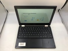 ACER CHROMEBOOK R11 32GB LAPTOP: MODEL NO C738T. INTEL CELERON N3160, 4GB RAM, [JPTE72607]: LOCATION - F RACK