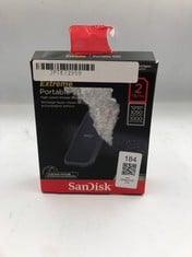 SANDISK 2TB EXTREME, TYPE C, PORTABLE SSD (ORIGINAL RRP - £152). [JPTE72959]: LOCATION - J RACK