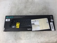 LOGITECH MX KEYS WIRELESS KEYBOARD: LOCATION - K RACK