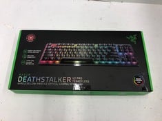 RAZER DEATHSTALKER V2 PRO TENKEYLESS WIRELESS LOW-PROFILE OPTICAL GAMING KEYBOARD: LOCATION - L RACK