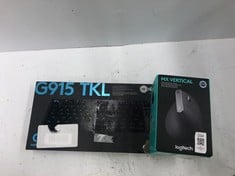 LOGITECH G915 TKL KEYBOARD + LOGITECH MX VERTICAL MOUSE: LOCATION - N RACK