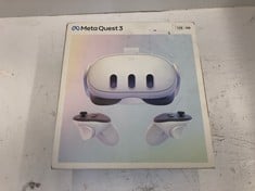 META QUEST 3 128 GB VR HEADSET. [JPTE72763]: LOCATION - N RACK