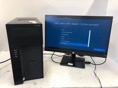 DELL DELL PRECISION TOWER 3620 MICRON 1100 SATA 512GB PC.. INTEL XEON CPU E3-1220 V5 @ 3.00GHZ, 16GB RAM, MONITOR NOT INCLUDED[JPTE72933]: LOCATION - N RACK