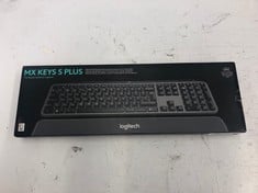 LOGITECH MX KEYS S PLUS WIRELESS KEYBOARD: LOCATION - O RACK