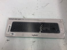 LOGITECH SIGNATURE SLIM K950 WIRELESS KEYBOARD: LOCATION - O RACK