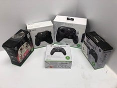 QUANTITY OF XBOX CONTROLLERS TO INCLUDE BLACK XBOX ONE CONTROLLER: LOCATION - P RACK