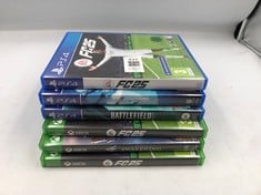 QUANTITY OF GAMES TO INCLUDE FC 25 PS4 EDITION: LOCATION - S RACK