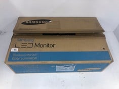 SAMSUNG LED MONITOR (SMASH/SALVAGE/SPARE): LOCATION - R RACK