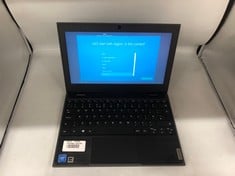 LENOVO 100E 2ND GEN 64GB LAPTOP.. INTEL CELERON N4120 CPU@ 1.10GHZ, 4GB RAM, [JPTE73127]: LOCATION - R RACK