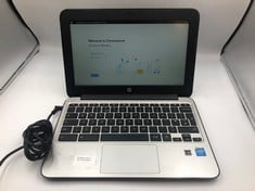 HP CHROMEBOOK 11 G3 16GB LAPTOP: MODEL NO TPN-Q151. INTEL CELERON N2840, 4GB RAM, [JPTE72886]: LOCATION - Z RACK