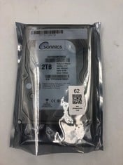 SONNICS 2TB SATA HDD. [JPTE72678]: LOCATION - C RACK