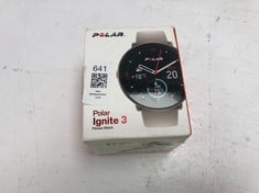 POLAR IGNITE 3 SMART WATCH: MODEL NO 5J [JPTE73265]: LOCATION - C2 RACK