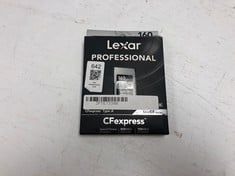 LEXAR 160GB CF EXPRESS TYPE A MEMORY CARD (ORIGINAL RRP - £170). [JPTE73300]: LOCATION - C2 RACK