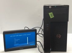 DELL DELL PRECISION TOWER 3620 MICRON 1100 SATA 512GB PC.. INTEL XEON CPU E3-1220 V5 @ 3.00GHZ, 16GB RAM, MONITOR NOT INCLUDED [JPTE72967]: LOCATION - C2 RACK