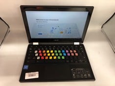 ACER CHROMEBOOK R11 32GB LAPTOP: MODEL NO C738T. INTEL CELERON N3160, 4GB RAM, [JPTE73378]: LOCATION - D2 RACK