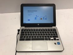 HP CHROMEBOOK 11 G3 16GB LAPTOP.. INTEL CELERON N2840, 4GB RAM, [JPTE73370]: LOCATION - D2 RACK