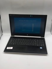 HP PROBOOK 450 G5 256GB LAPTOP. . INTEL CORE I5-8250U, 8GB RAM, [JPTE73287]: LOCATION - E2 RACK