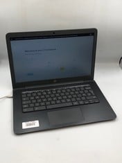 HP CHROMEBOOK 14A G5 32GB LAPTOP: MODEL NO TPN-Q216. AMD A4-9120 RADEON R4, 4GB RAM, [JPTE73260]: LOCATION - E2 RACK