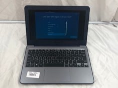 ASUS WINDOWS 64GB LAPTOP: MODEL NO W202N. INTEL CELERON N3350, 4GB RAM, [JPTE73484]: LOCATION - K2 RACK