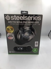 STEELSERIES ARCTIS NOVA PRO WIRELESS XBOX SERIES X/S GAMING HEADSET - NEODYMIUM MAGNETIC DRIVERS - ACTIVE NOISE CANCELLATION - INFINITY POWER SYSTEM - CLEARCAST GEN 2 MIC - WORKS WITH PS5, SWITCH, PC