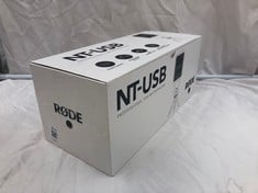 RODE NT-USB PROFESSIONAL USB MICROPHONE : LOCATION - L2 RACK