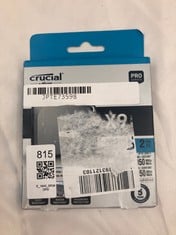 CRUCIAL 2TB X9 PRO PORTABLE SSD. [JPTE73598]: LOCATION - L2 RACK