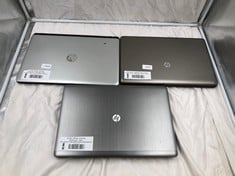 X3 LAPTOPS TO INCLUDE HP 350 LAPTOP WITH INTEL CORE I5-5200U, 8GB RAM, 128GB STORAGE .. (SMASHED / SALVAGE / SPARES) [JPTE73594]: LOCATION - M2 RACK