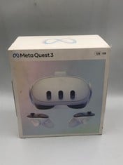 META QUEST 3 128GB VR HEADSET. [JPTE73671]: LOCATION - P2 RACK