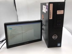 DELL PRECISION TOWER 3420 512GB NVME M.2 SSD PC: MODEL NO PRECISION TOWER 3420. INTEL CORE I7-9700 @ 3.00GHZ, 2X8GB DDR4 2666MHZ RAM, , INTEL(R) UHD GRAPHICS 630 MONITOR NOT INCLUDED[JPTE73446]: