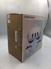 META QUEST 3 512GB VR HEADSET (RRP - £469): MODEL NO S3A :: LOCATION - Q2 RACK