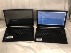 2X TOSHIBA SATELLITE PRO NB10T-A-11G 500GB LAPTOP.. INTEL CELERON N2830, 4GB RAM, SMAGED/SALVAGE/SPARES:: LOCATION - S2 RACK