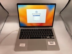 APPLE MACBOOK PRO 500GB LAPTOP.. INTEL CORE I5-1038NG7, 16GB RAM,::: LOCATION - S2 RACK