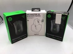 QUANTITY OF ITEMS TO INCLUDE LOGITECH MX MASTER 2S BLUETOOTH EDITION MOUSE: LOCATION - S2 RACK