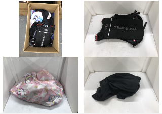 QUANTITY OF KIDS CLOTHING TO INCLUDE YIKAYIN KIDS WETSUIT MEDIUM: LOCATION - FRONT RACK