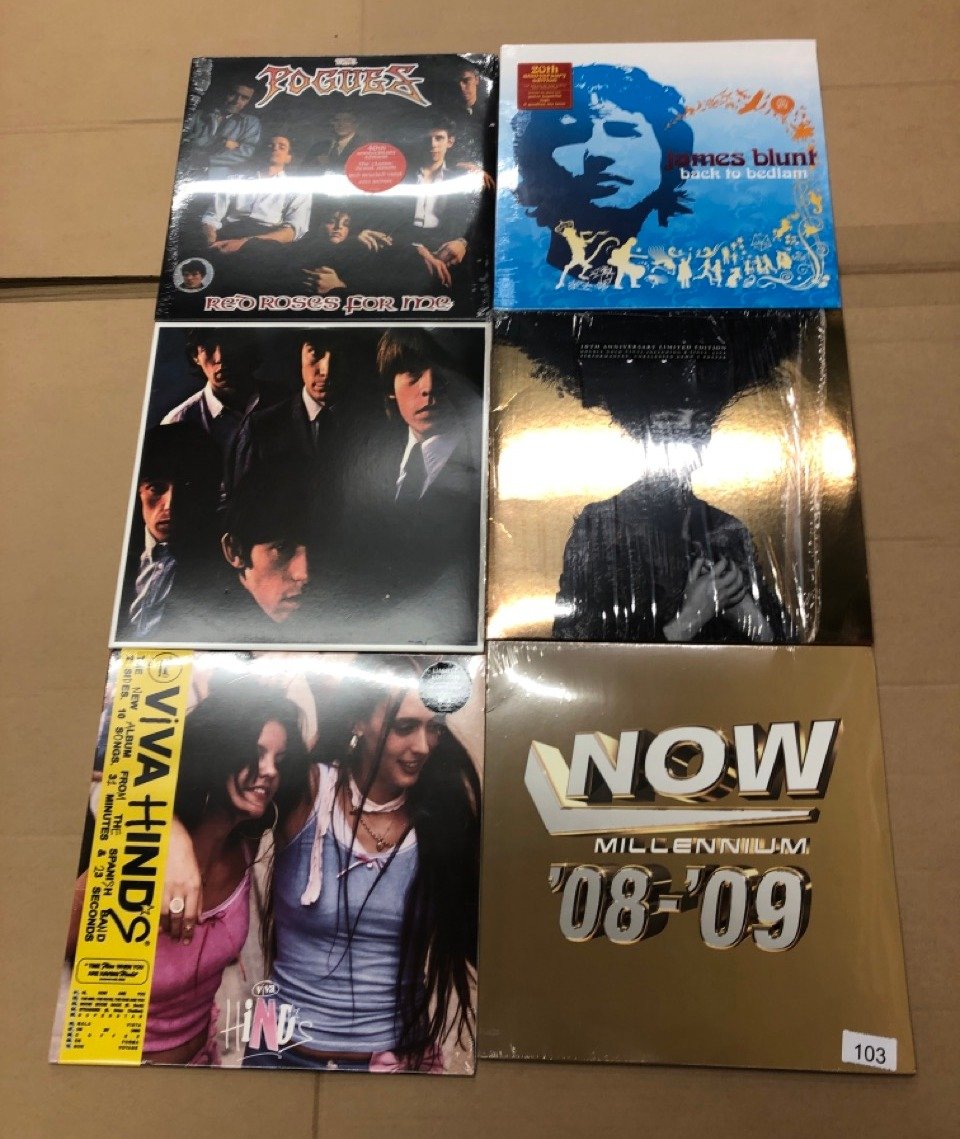 QUANTITY OF VINYLS TO INCLUDE NOW - MILLENNIUM 2008-2009 [VINYL]: LOCATION - A RACK