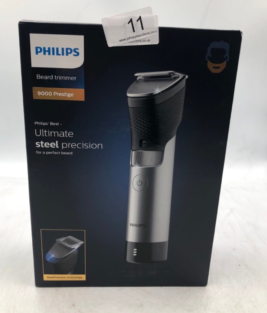 PHILIPS BEARD TRIMMER SERIES 9000 WITH LIFT & TRIM PRO SYSTEM (MODEL BT 9810/13):: LOCATION - TOP 50