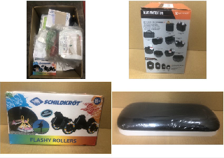 QUANTITY OF ASSORTED ITEMS TO INCLUDE FLASHY ROLLERS: LOCATION - B RACK