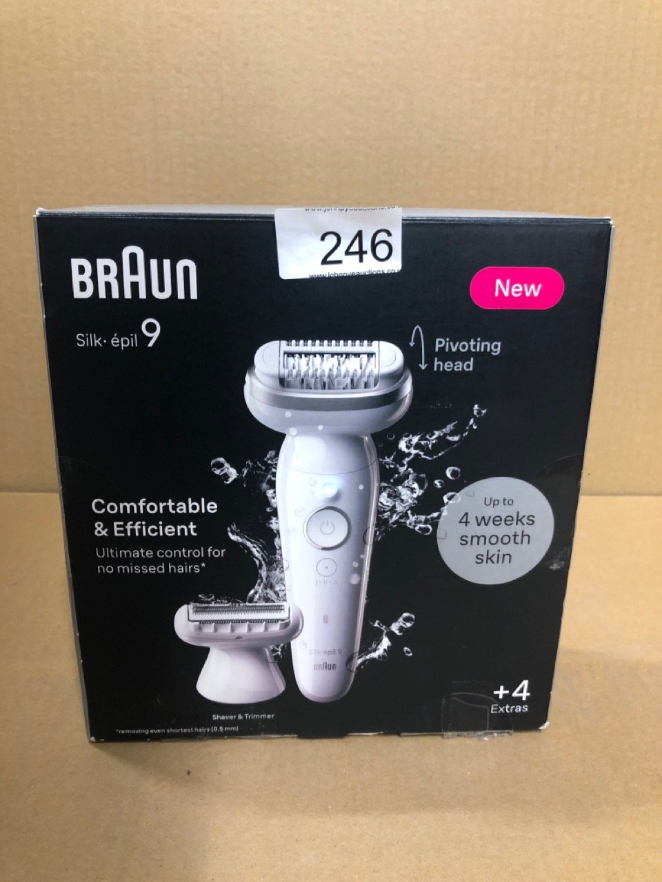 BRAUN SILK 9 LADIES EPILATOR: LOCATION - B RACK