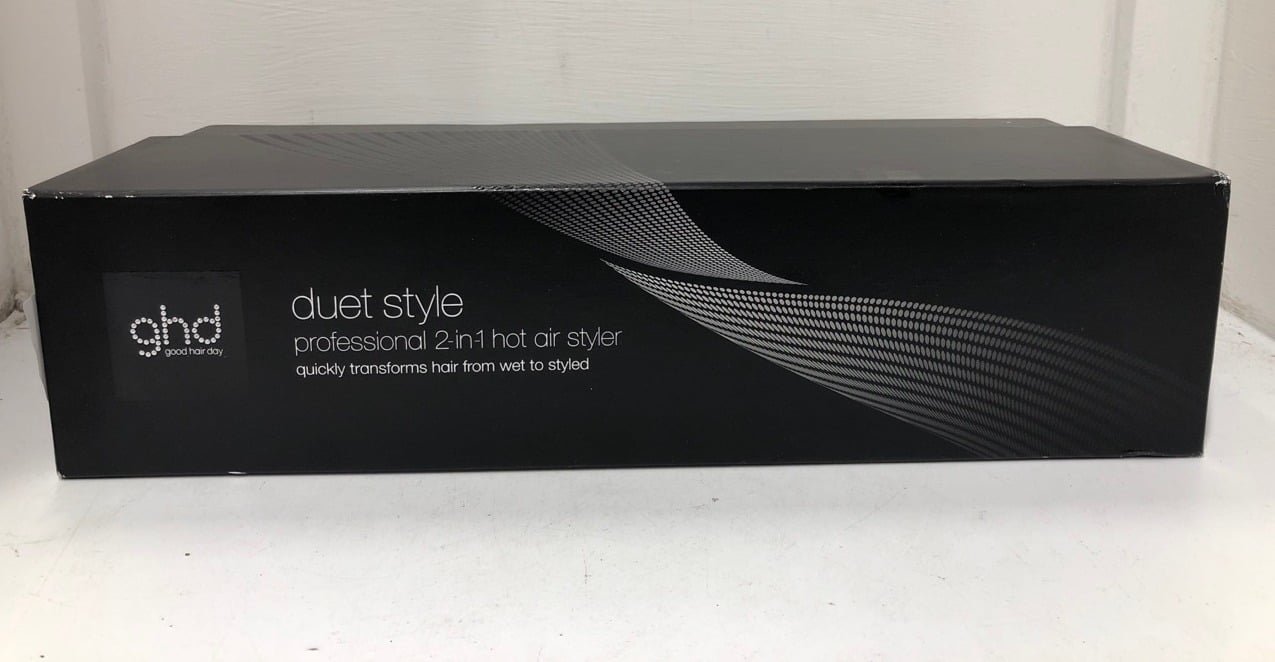 GHD DUET STYLE 2-IN-1 HOT AIR STYLER IN BLACK - TRANSFORMS HAIR FROM WET TO STYLED WITH AIR-FUSION TECHNOLOGY, BLACK: LOCATION - B RACK