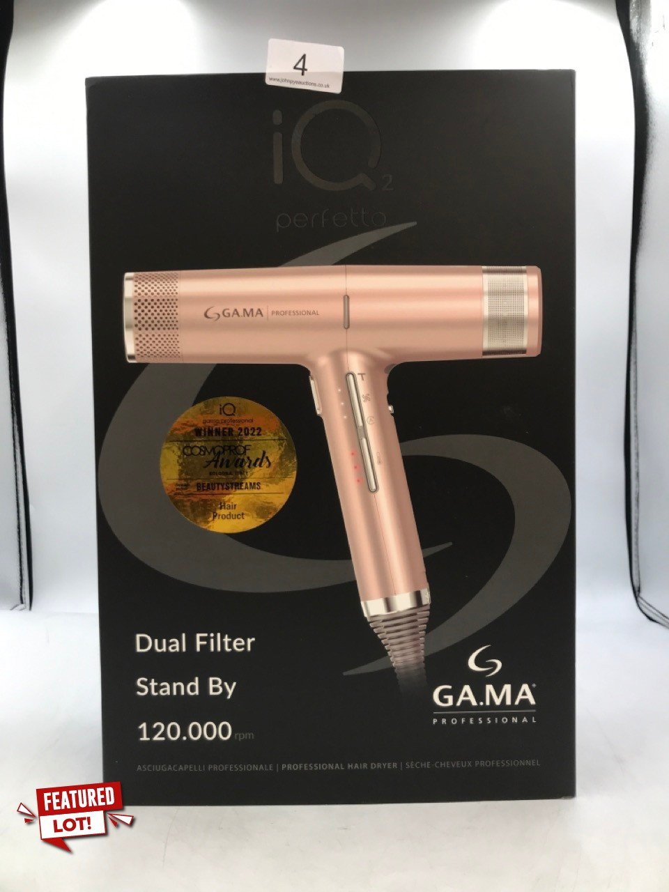 DUAL FILTER GA.MA PROFESSIONAL HAIR DRYER: LOCATION - TOP 50