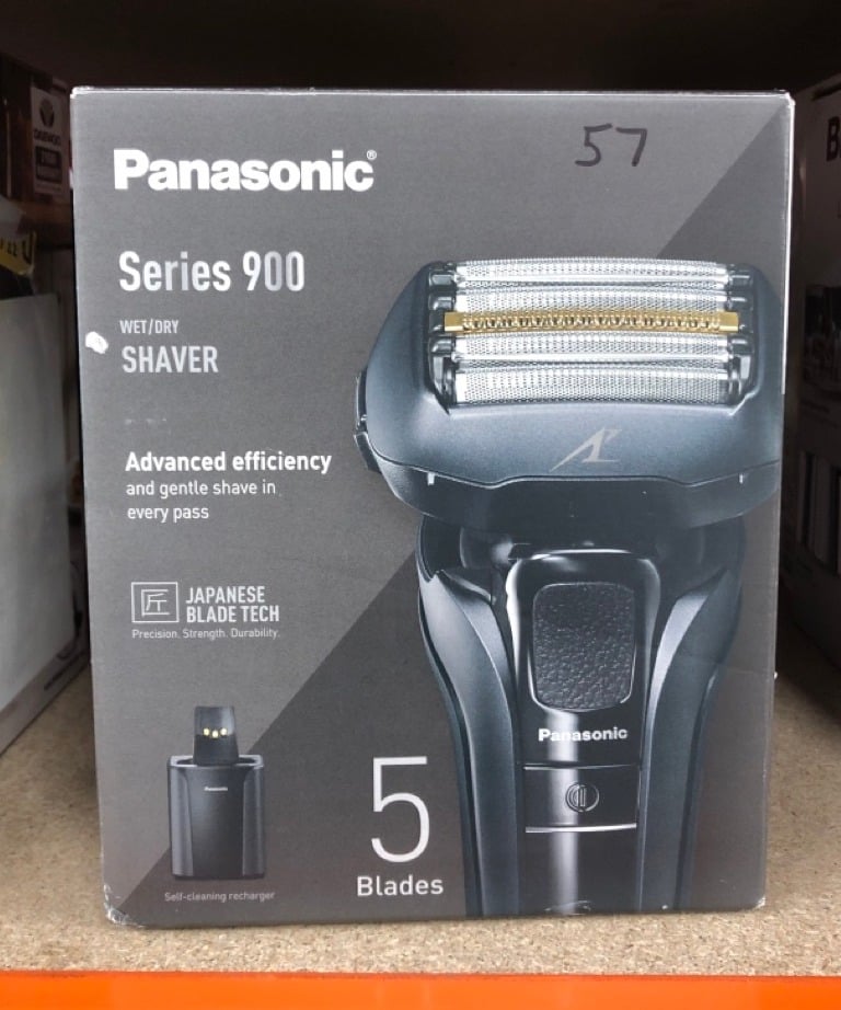 PANASONIC SERIES 900 WET/DRY ELECTRIC SHAVER: LOCATION - A RACK