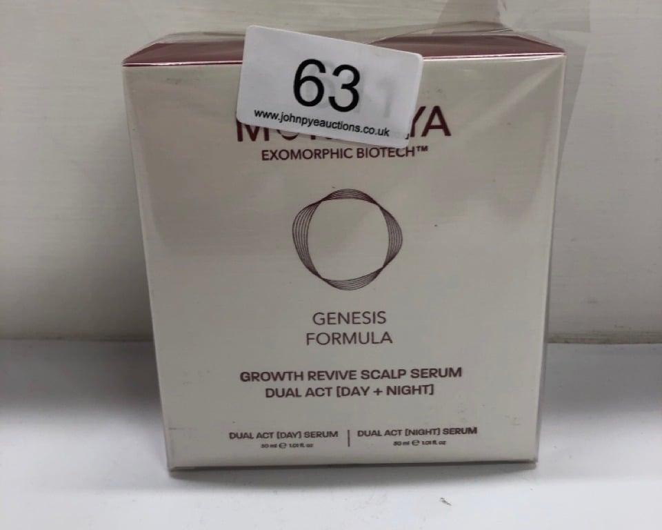 MORPHIYA EXOMORPHIC BIOTECH GROWTH REVIVE SCALP SERUM BIO-INTELLIGENT INTENSIVE REPAIRING AND STRENGTHENING SCALP SERUM . SEALED RRP £195:: LOCATION - A RACK