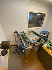 Kippax Flatbed Screen Printing Machine S/N 2041 CPLD