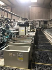 Metalisation Line, 11 x Tanks , Hilsonic Digital Timer, 2 x RS Pro Programmable Power Supply Model IPS2010 and Qty 4 x Kraft Powercon Units