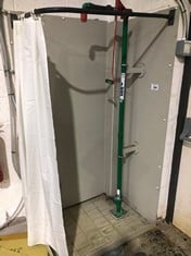 Safety Shower Booth with Curtain (Build in)