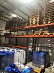 Qty 8 Bays of Mecalux Pallet Racking (Excluding Contents)