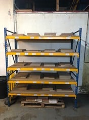 Various Holders  Copper Plates & 1  Bay of Racking