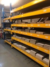 Various CCI Copper Plates & 2  Bays of Racking