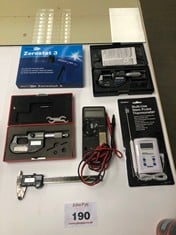 Assorted measuring & testing equipment